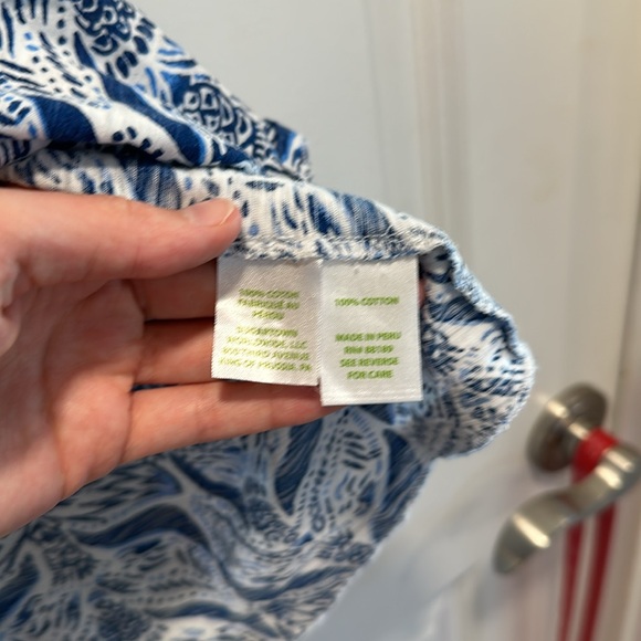 Lilly Pulitzer mermaid top - Picture 4 of 4